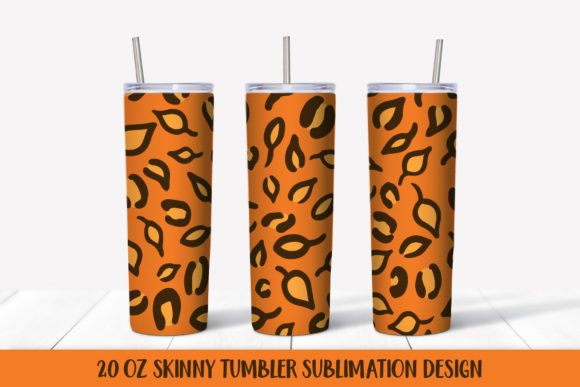 Fall Leaves Tumbler Sublimation Wrap: Graphics & Illustrations