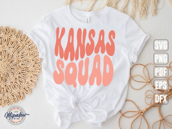 Kansas Squad State Vintage SVG