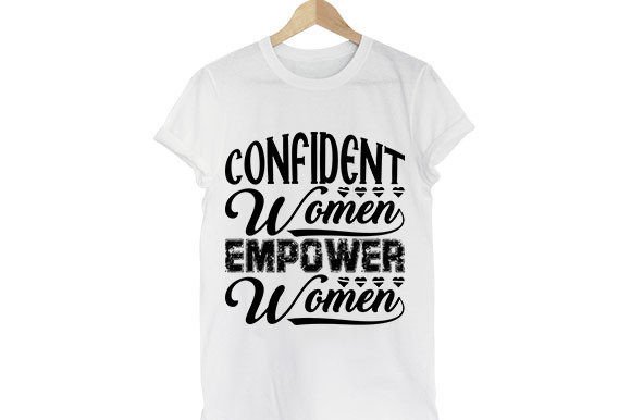 Strong Woman SVG Design: Graphics for T-Shirt Designs & More