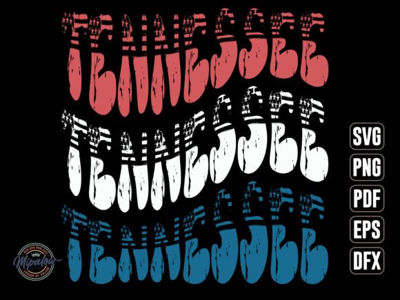Tennessee State Vintage SVG Graphics for Crafts