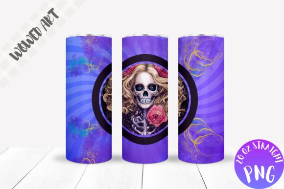 Witch 20oz Skinny Tumbler Wrap Design: Graphics for Crafts & Seasonal Branding